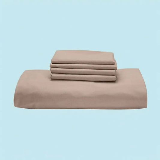 100% Egyptian cotton Fitted Bedsheet set (5 Pcs)